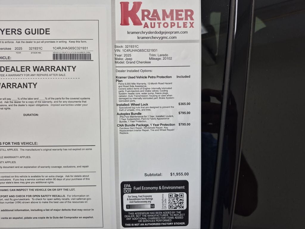 2025 Jeep Grand Cherokee Altitude X