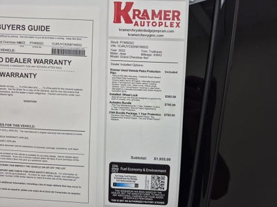 2022 Jeep Grand Cherokee 4xe Trailhawk