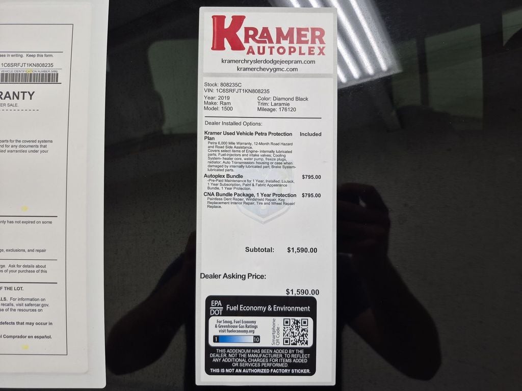 2019 RAM 1500 Laramie