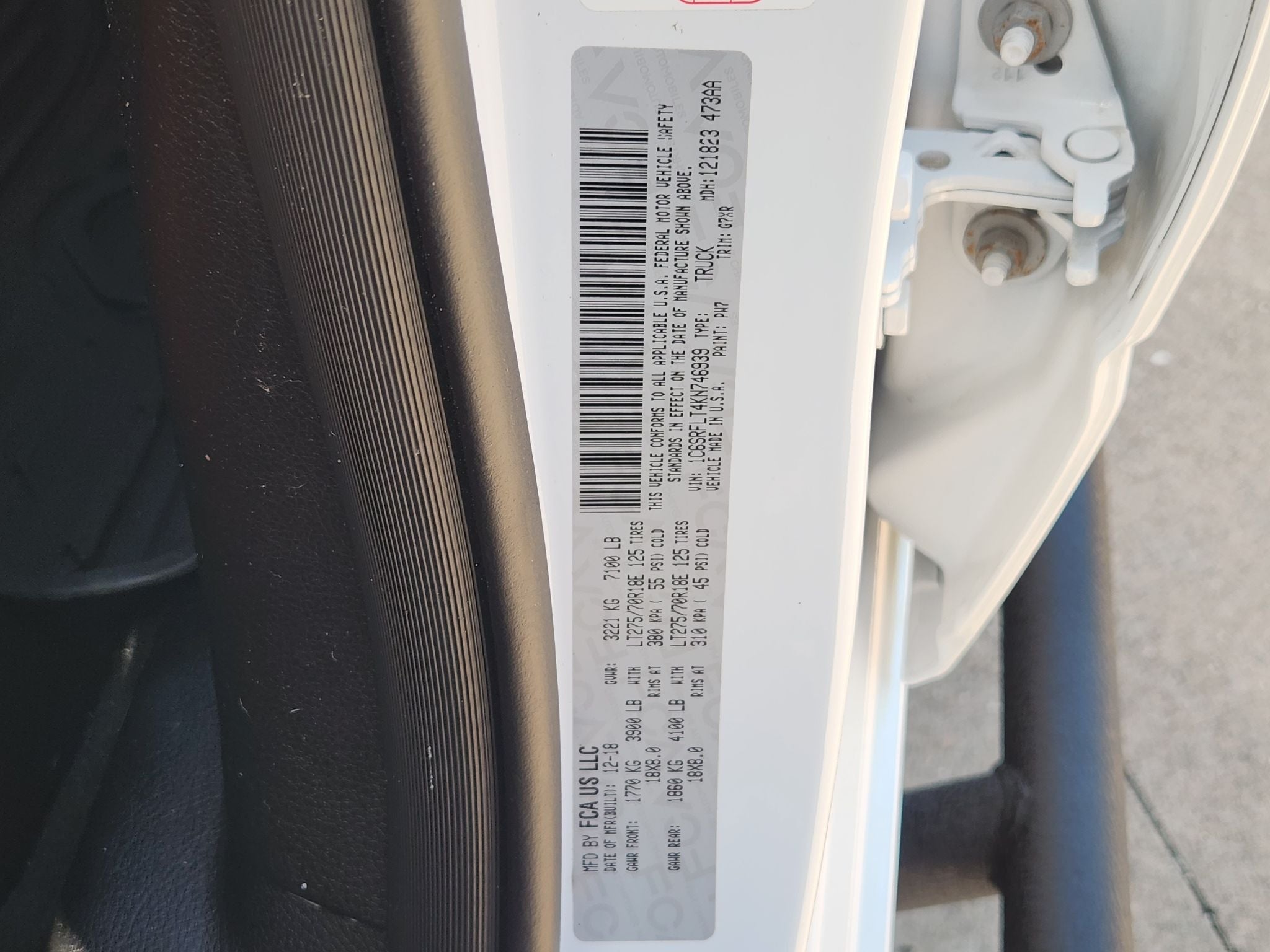 2019 RAM Ram 1500 Rebel