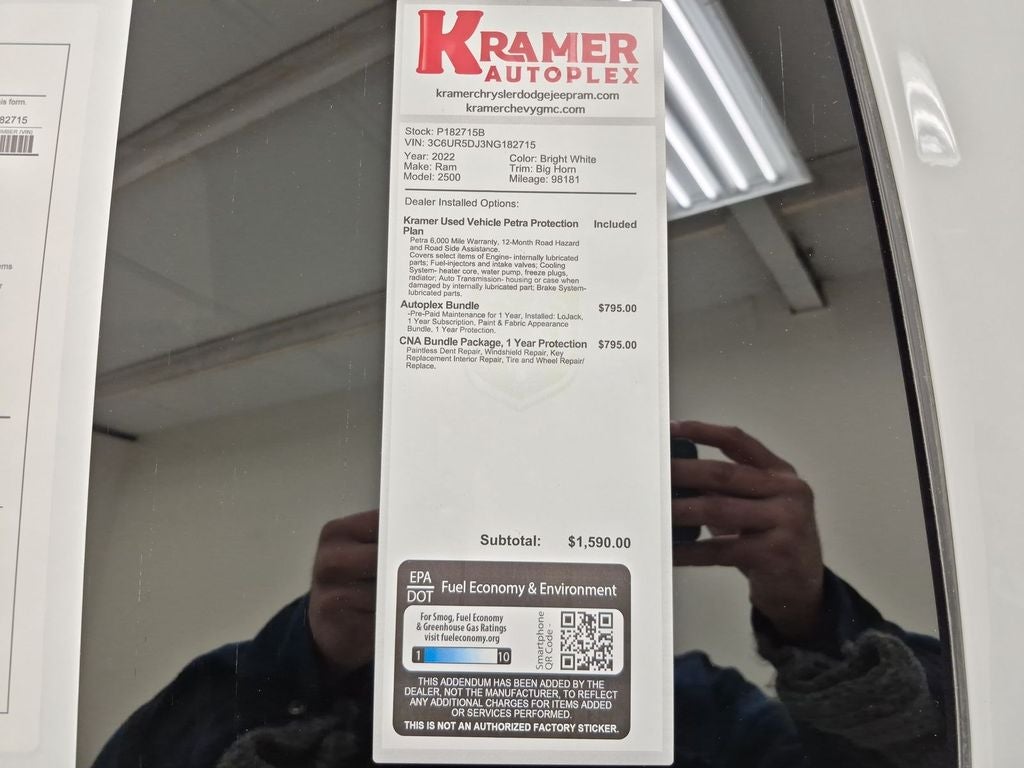 2022 RAM 2500 Big Horn