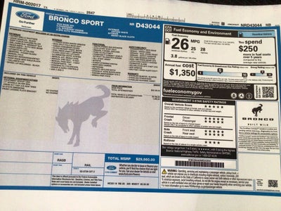 2022 Ford Bronco Sport Base