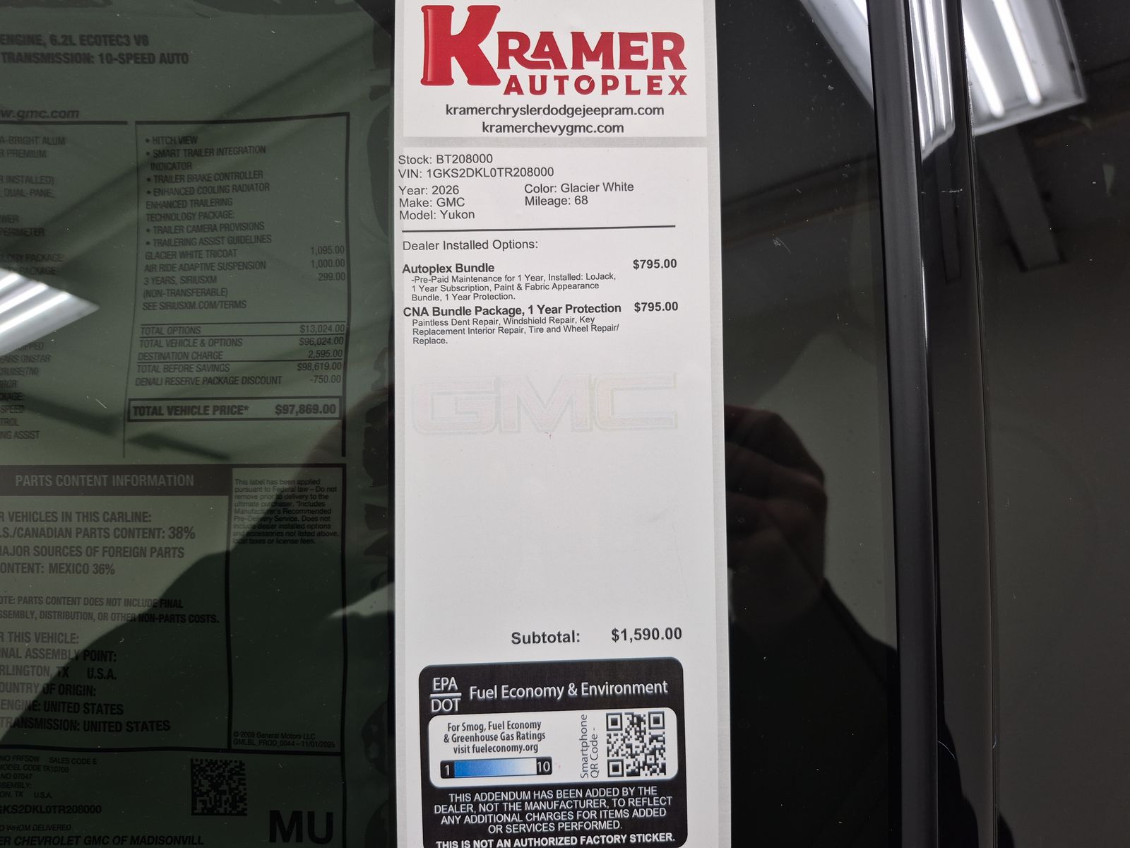 2026 GMC Yukon Denali