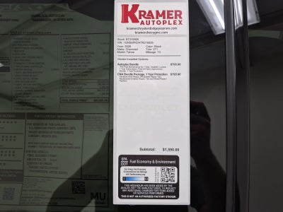 2026 Chevrolet Tahoe Z71