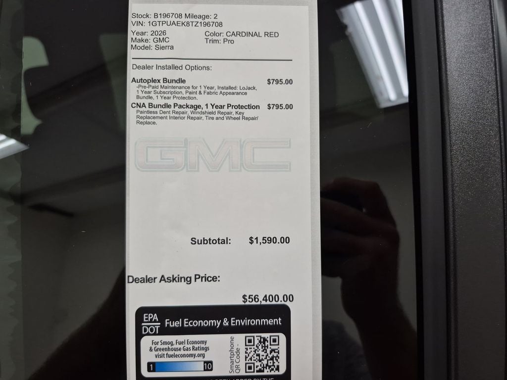 2026 GMC Sierra 1500 Pro