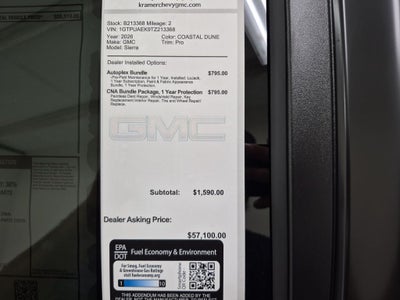 2026 GMC Sierra 1500 Pro