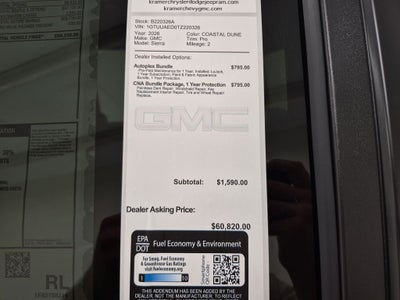 2026 GMC Sierra 1500 Pro