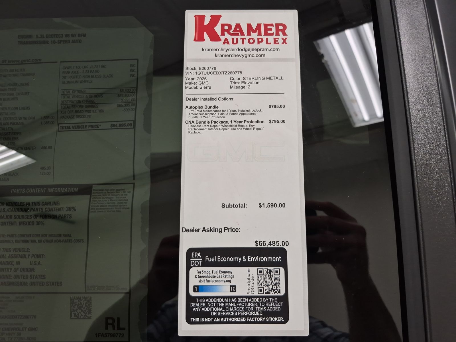 2026 GMC Sierra 1500 Elevation