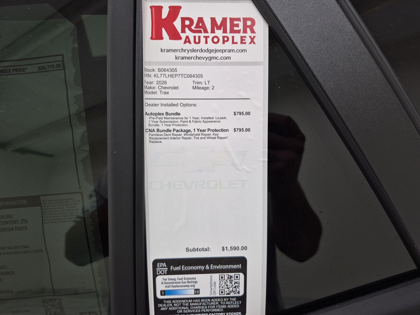 2026 Chevrolet Trax LT