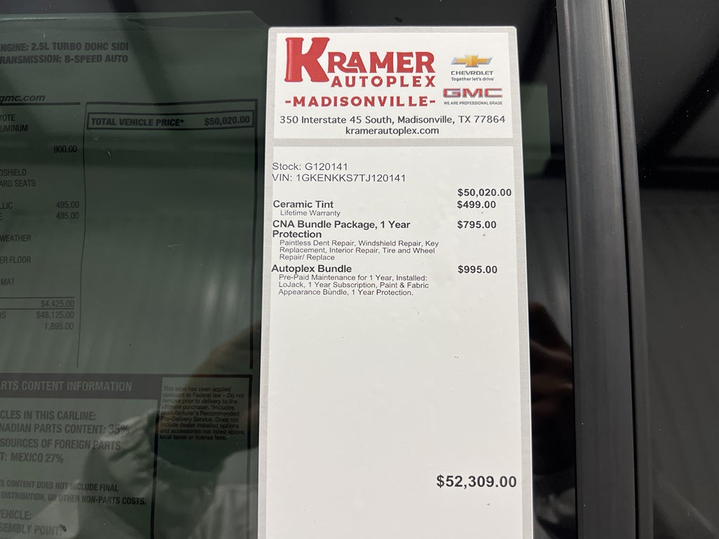 2026 GMC Acadia Elevation