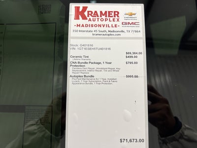 2026 GMC Sierra EV Elevation Standard Range