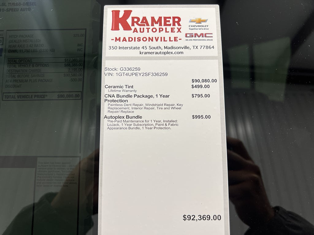 2025 GMC Sierra 2500 HD AT4