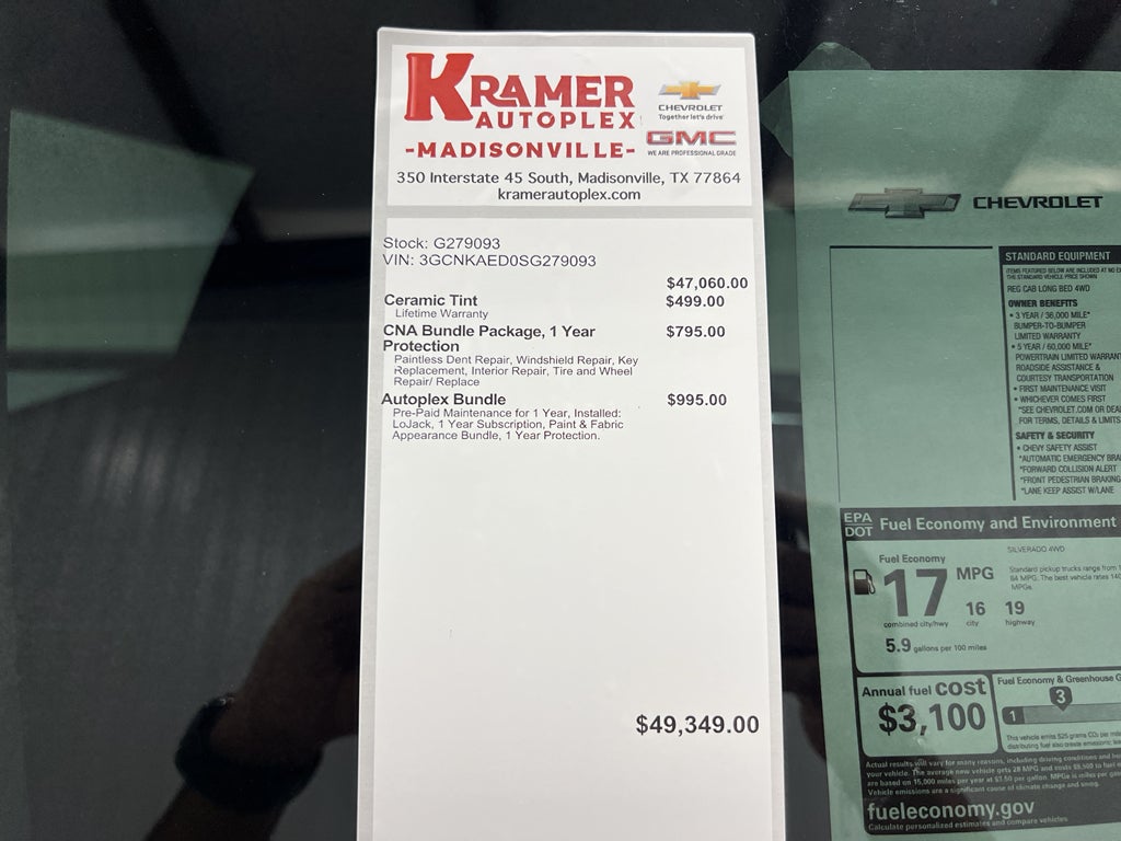 2025 Chevrolet Silverado 1500 WT