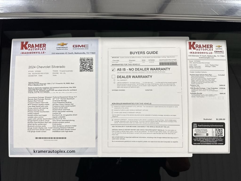 2024 Chevrolet Silverado 1500 LT