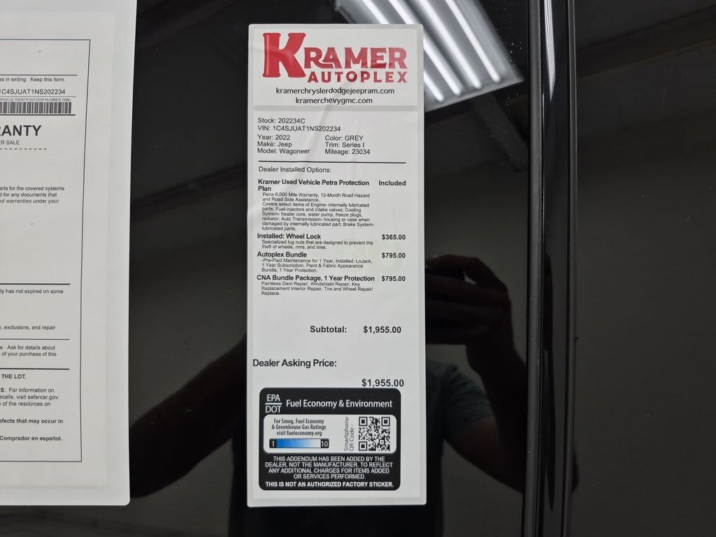 2022 Jeep Wagoneer Series I 4x2