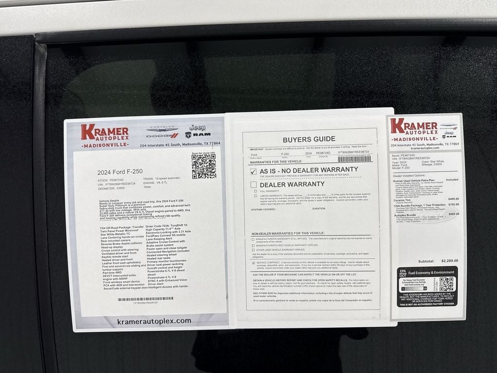 2024 Ford F-250 Platinum