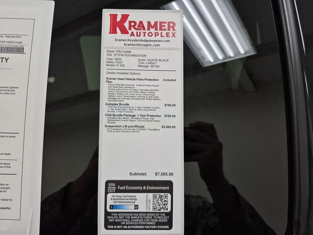 2022 Ford F-150 LARIAT