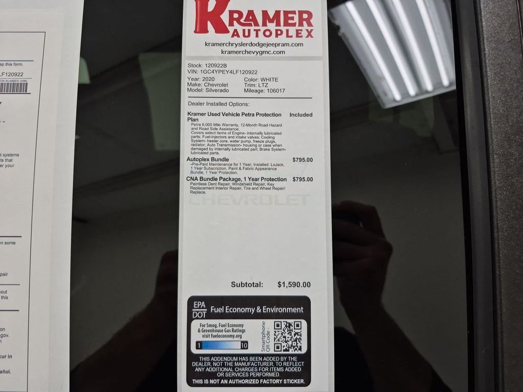 2020 Chevrolet Silverado LTZ