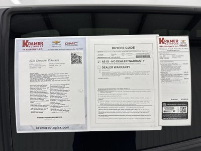 2024 Chevrolet Colorado 4WD Z71