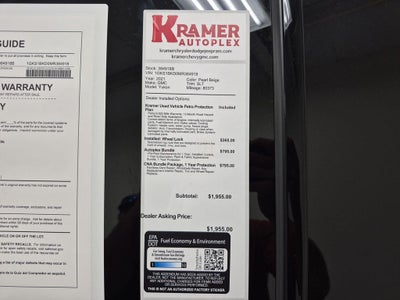 2021 GMC Yukon 2WD SLT