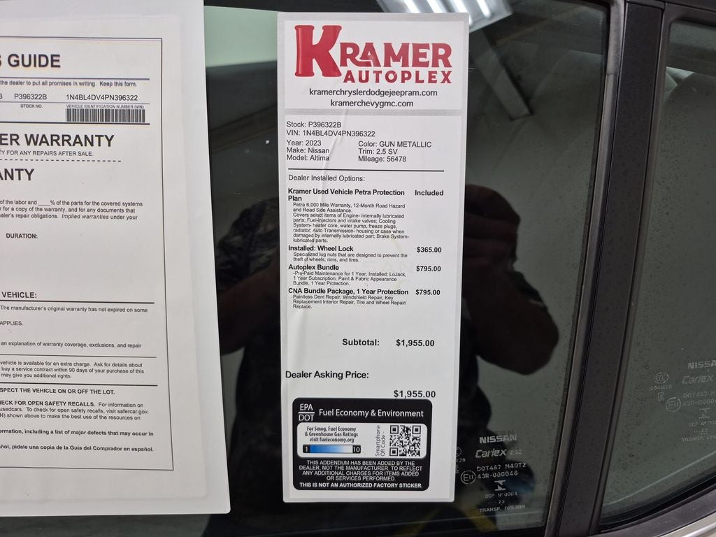 2023 Nissan Altima SV FWD