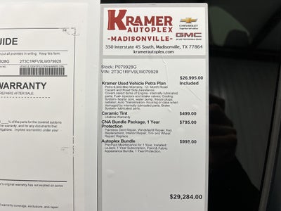 2020 Toyota RAV4 XLE Premium