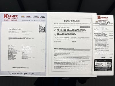 2025 RAM Ram 3500 Tradesman
