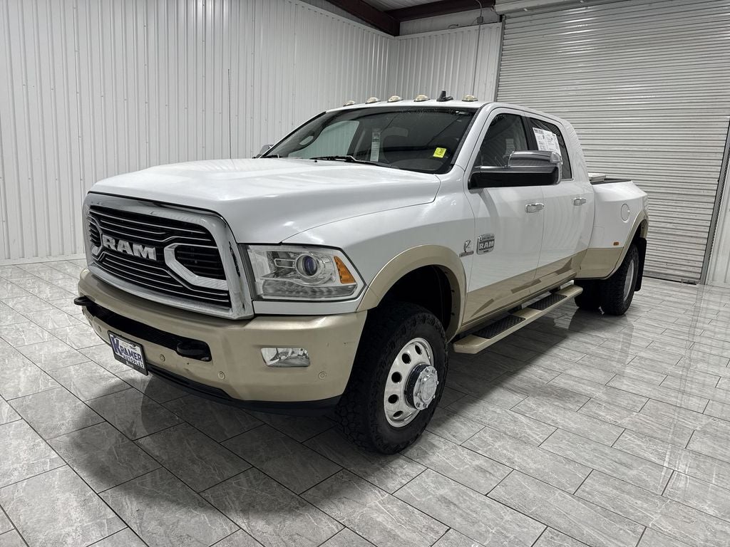 2017 RAM 3500 Laramie Longhorn Mega Cab 4x4 6'4' Box