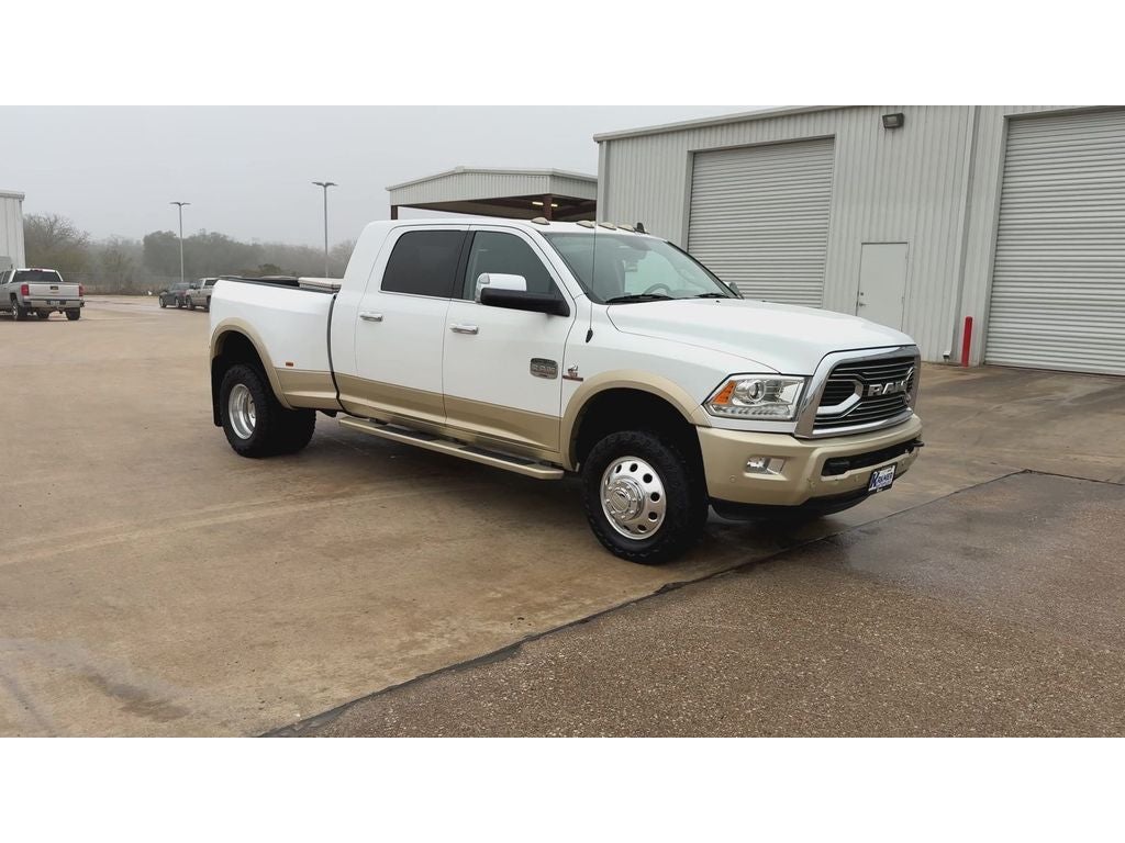 2017 RAM 3500 Laramie Longhorn Mega Cab 4x4 6'4' Box