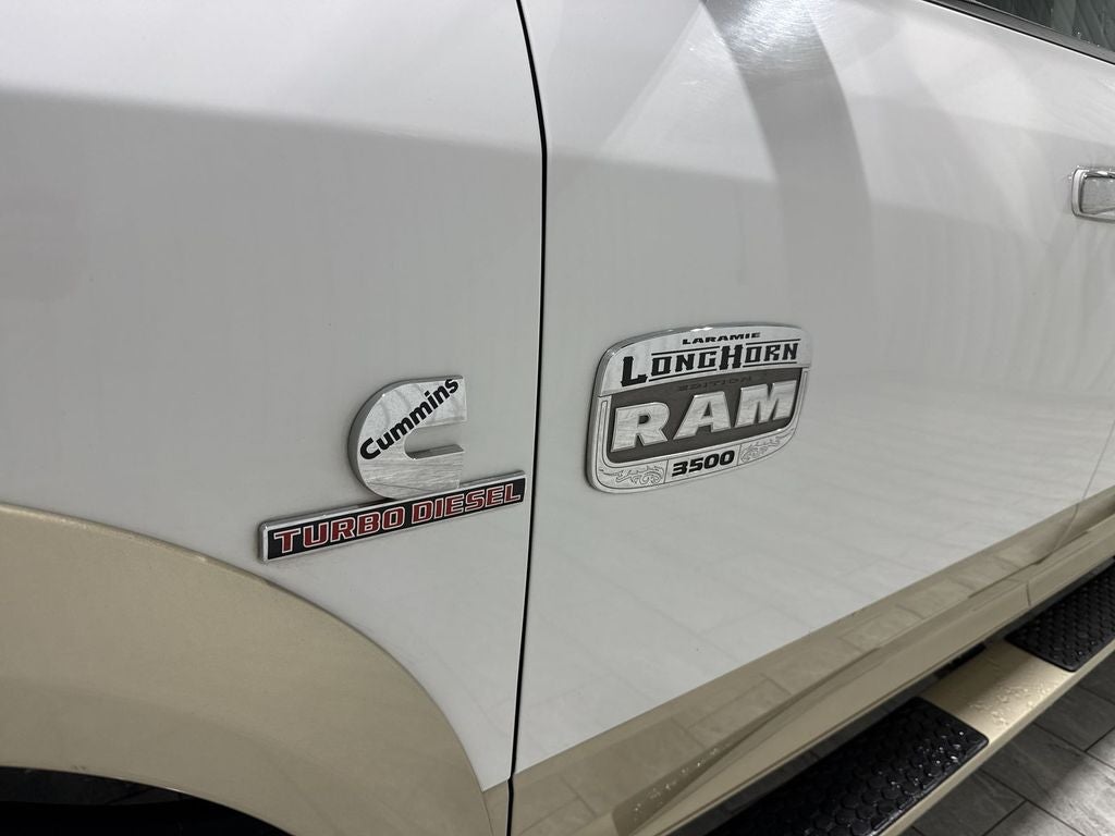 2017 RAM 3500 Laramie Longhorn Mega Cab 4x4 6'4' Box