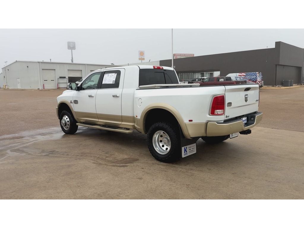 2017 RAM 3500 Laramie Longhorn Mega Cab 4x4 6'4' Box