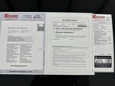 2024 Chevrolet Silverado 1500 4WD Crew Cab Short Bed ZR2