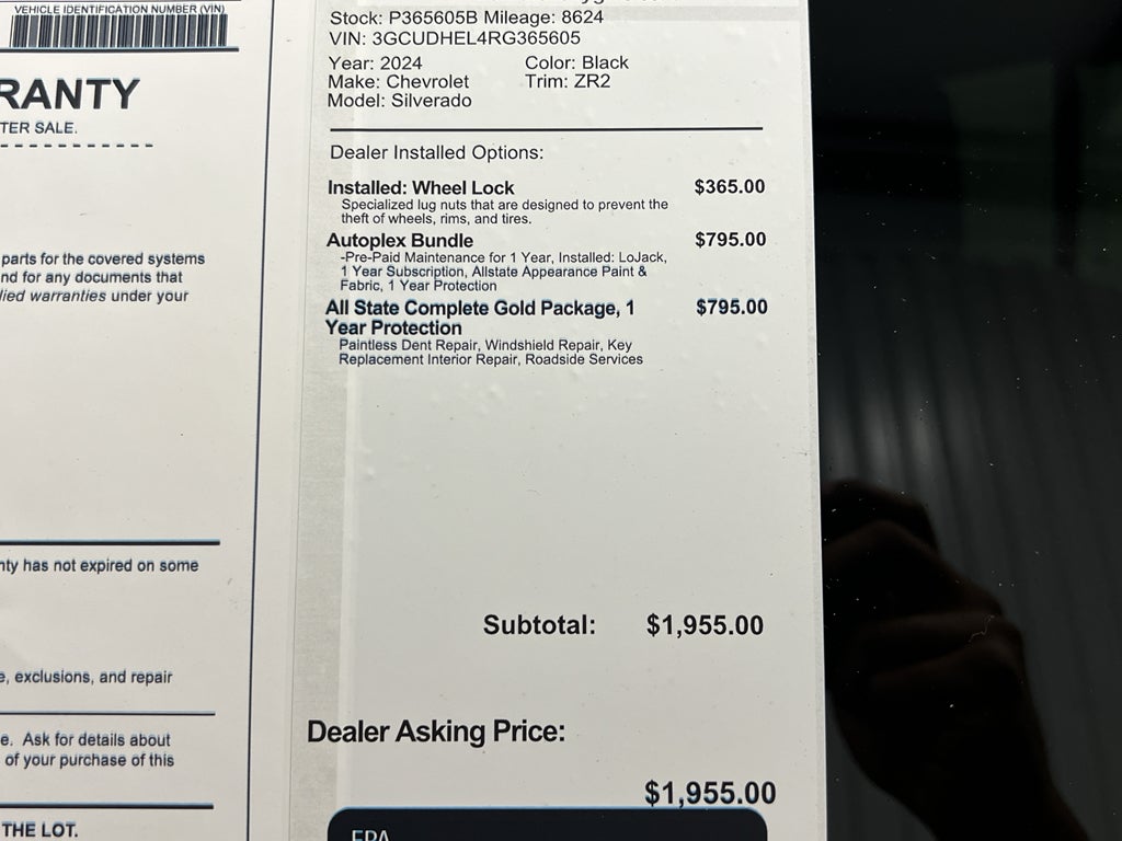 2024 Chevrolet Silverado 1500 4WD Crew Cab Short Bed ZR2