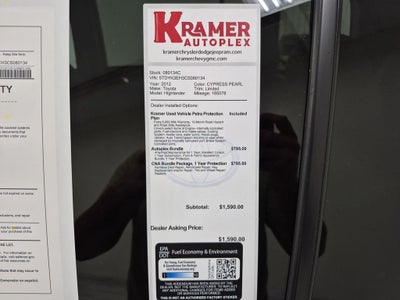 2012 Toyota Highlander Limited V6