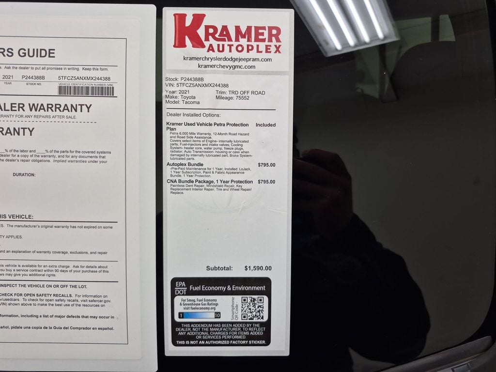 2021 Toyota Tacoma TRD Off-Road