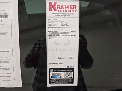 2015 INFINITI Q70L 5.6