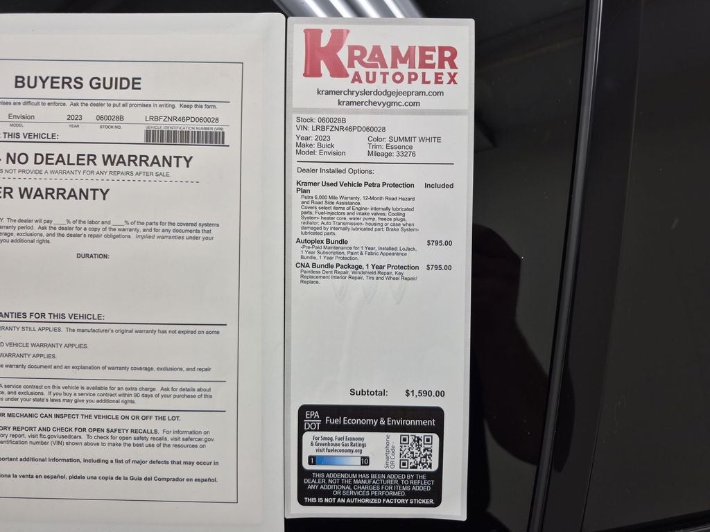 2023 Buick Envision Essence