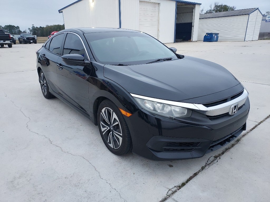 Used 2016 Honda Civic LX with VIN 19XFC2F58GE087065 for sale in Livingston, TX