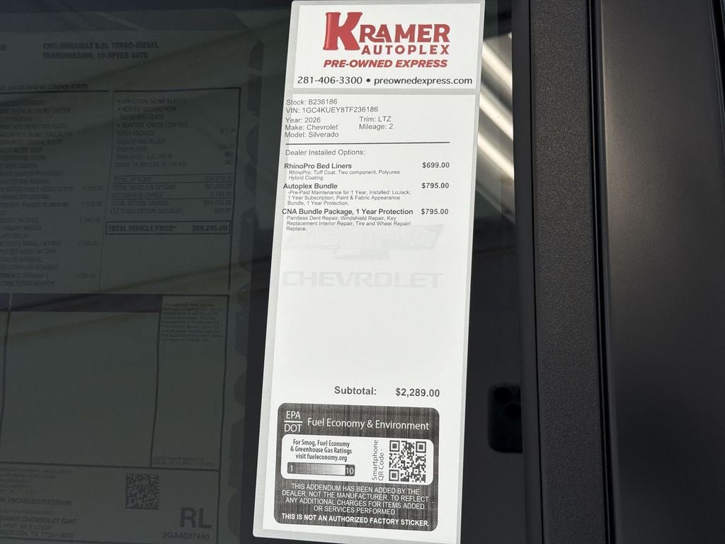 2026 Chevrolet Silverado 3500 HD LTZ DRW