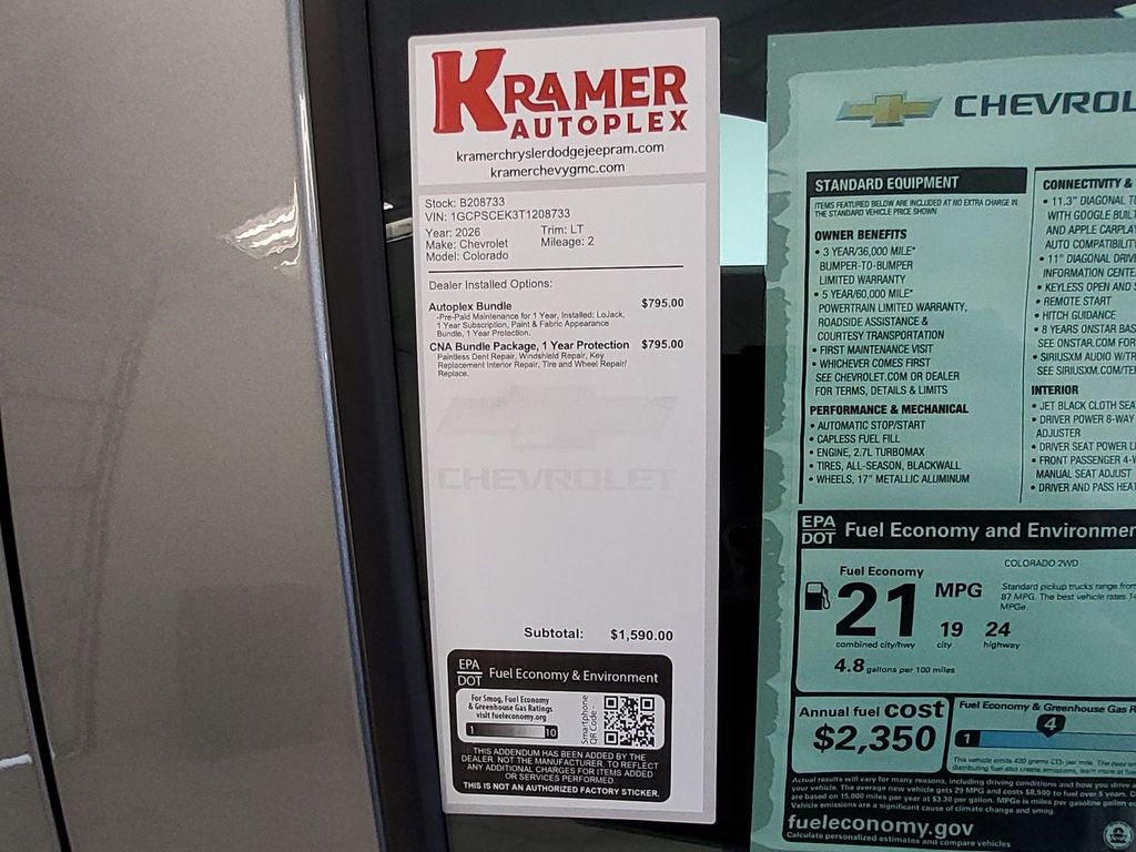 2026 Chevrolet Colorado LT