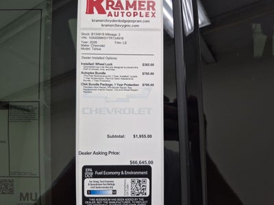 2026 Chevrolet Tahoe LS