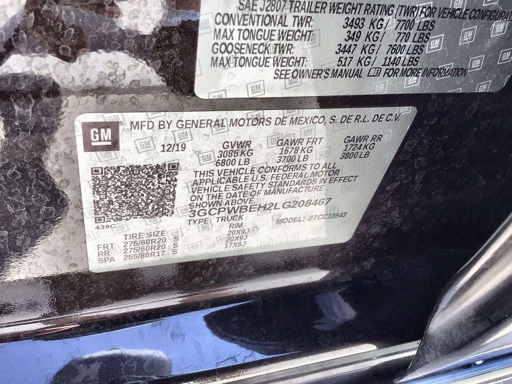 2020 Chevrolet Silverado 1500 Custom