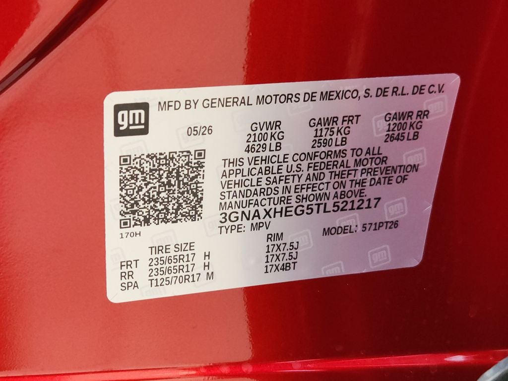 2026 Chevrolet Equinox LT