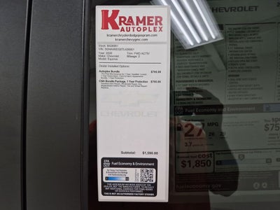 2026 Chevrolet Equinox ACTIV