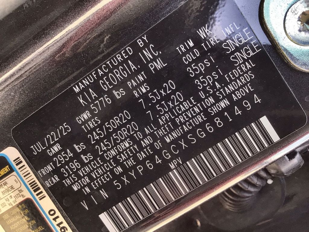 2025 Kia Telluride S