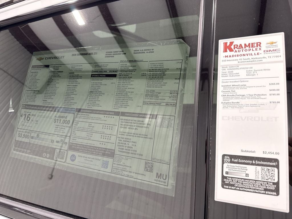 2026 Chevrolet Suburban Z71