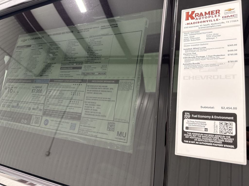 2026 Chevrolet Suburban Premier