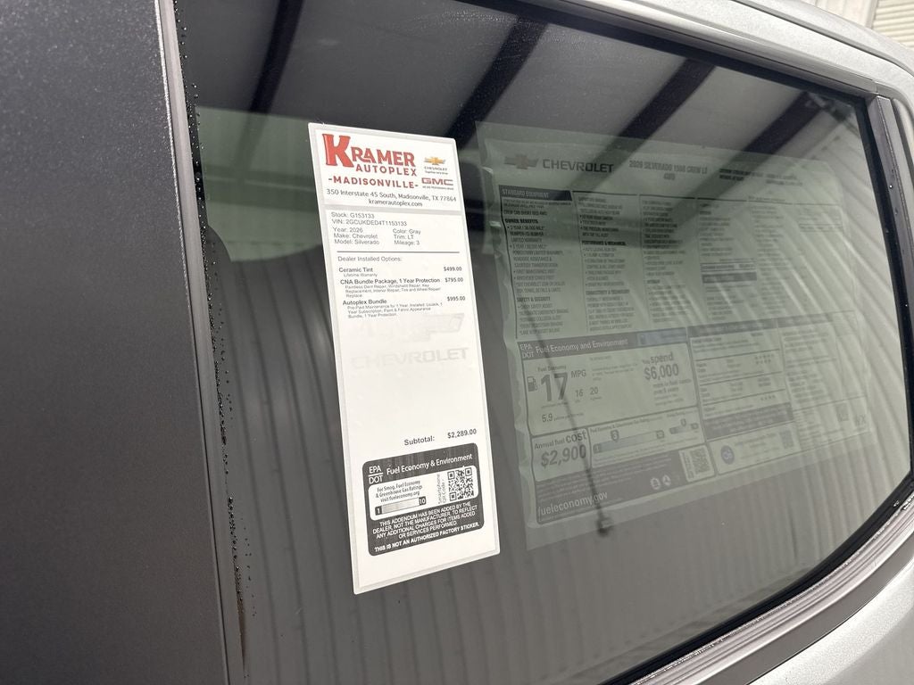 2026 Chevrolet Silverado 1500 LT