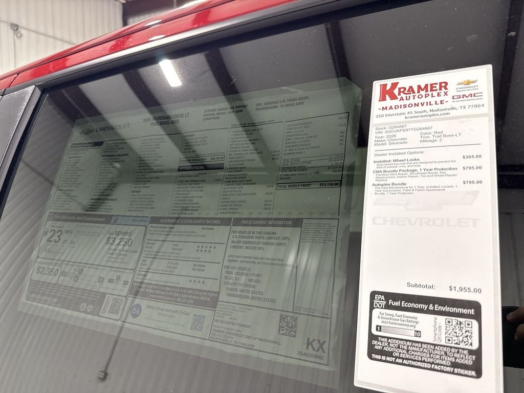 2026 Chevrolet Silverado 1500 LT Trail Boss