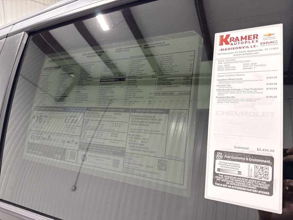 2026 Chevrolet Silverado 1500 LT Trail Boss